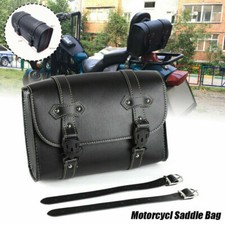 Motorcycle Black Saddle Bag