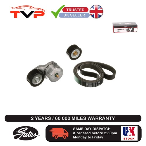 Gates ribbed belt set for - gates,