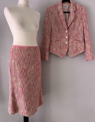 Caroline charles pink tweed - caroline,