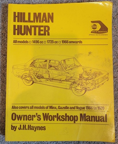 Haynes workshop manual for - haynes,