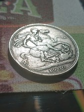 1900 CROWN COIN: Queen