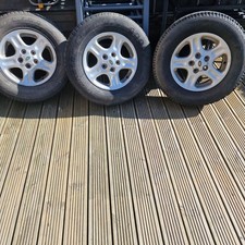 3 X Alloy Wheels And Tyres