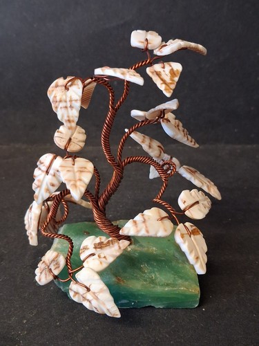Bonsai tree sculpture copper - bonsai,
