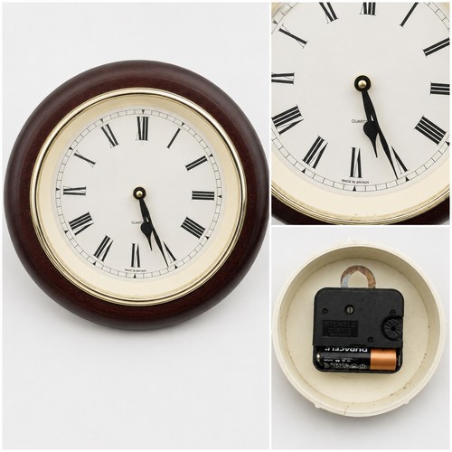 Vintage wooden wall - wall, clock