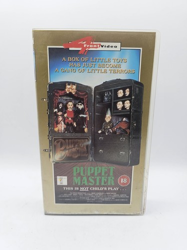 Puppet master vhs pal - master, uk