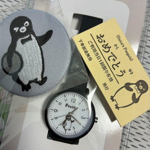 Suica penguin watch - penguin, watch,
