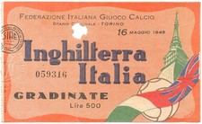 RARE Football Match Ticket -