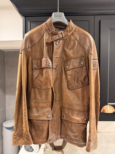 Belstaff men brown leather - belstaff, men's