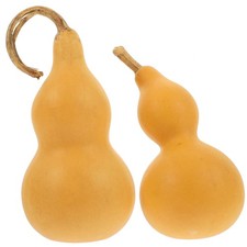 2pcs Natural Gourd Shape