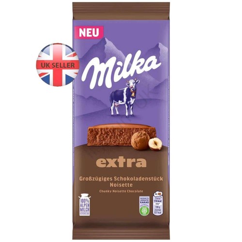 Milka extra noisette 190g - milka,