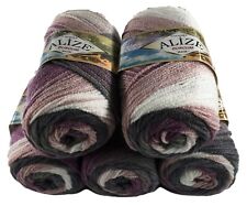 Rainbow wool pack 5 x 100g