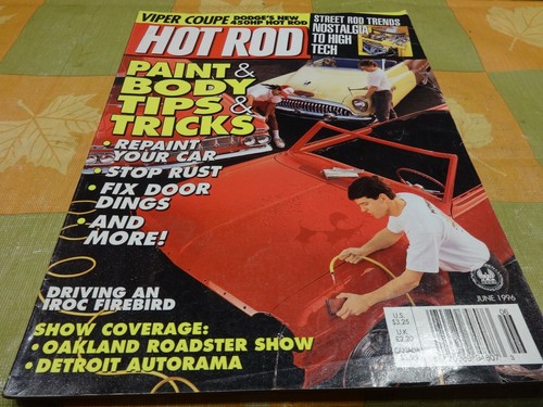 Hot rod magazine june 1996 - magazine,