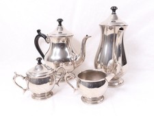 Four Piece Silver Plated Tea