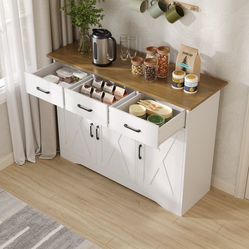 Sideboard cabinet with drawers - cabinet,
