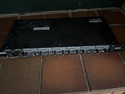 Mx6s mixer with - with, amplifer