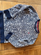 Joules Girls blue & white Jumper age 9