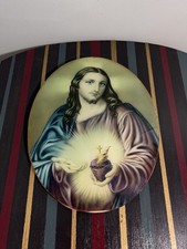 Vintage sacred heart jesus - sacred,