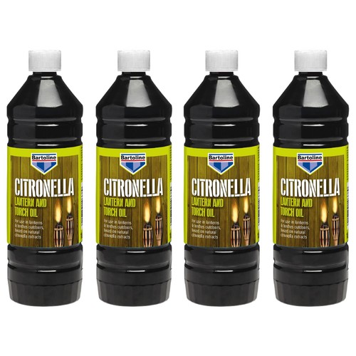 Bartoline citron lamp oil - 4x,