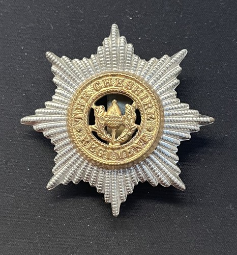 Cheshire regiment cap - cheshire, badge