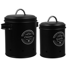 Kitchen Vegetable Storage Tins