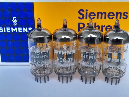 Ecc81 12at7 siemens - 4x,
