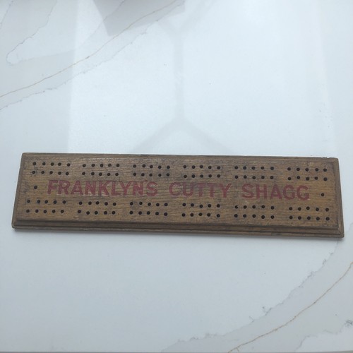 Vintage cribbage board - cribbage,