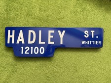Enamel Sign - Porcelain -