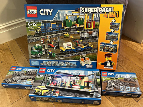 Lego city trains super pack - pack, 4