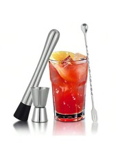 Cocktail Muddler Stainless Steel Bar Mixer Barware Drink Cocktail DIY )