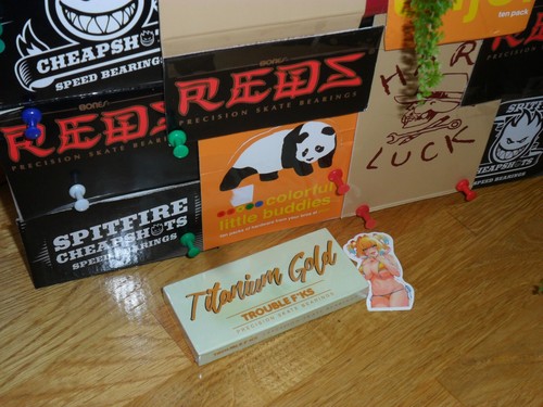 Titanium gold bearings for - titanium,
