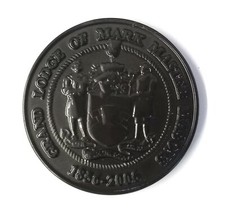 Made in UK Masonic Grand Lodge of Mark Master Masons 150 year Coin  GIM73