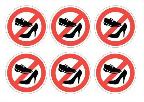 Pack shoes stickers - pack,