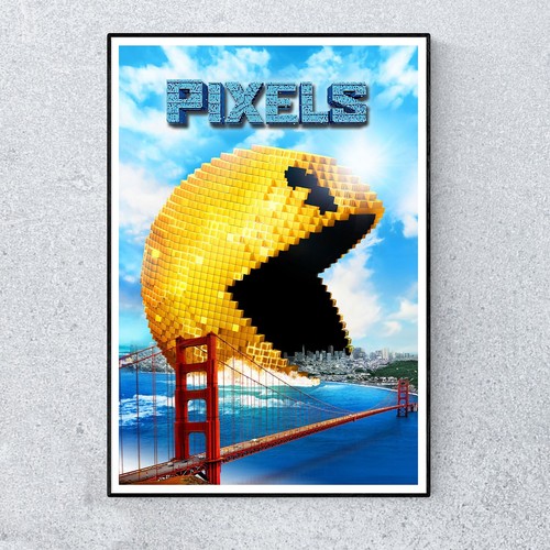 Pixels movie pac - movie, man
