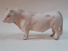 LOVELY RARE BESWICK CHAROLAIS BULL -  IN MATT
