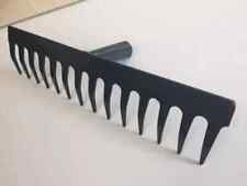Metal garden rake head lawn rake stone rake 14 teeth strong steel QTY 1