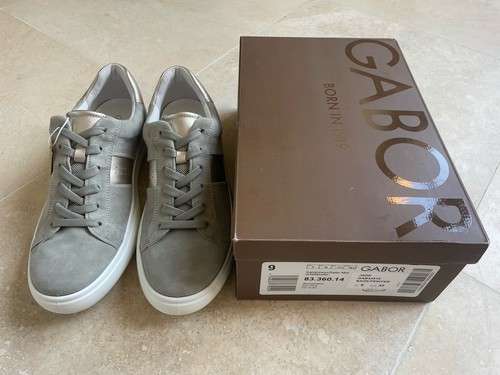 Gabor jade suede trainers - gabor,