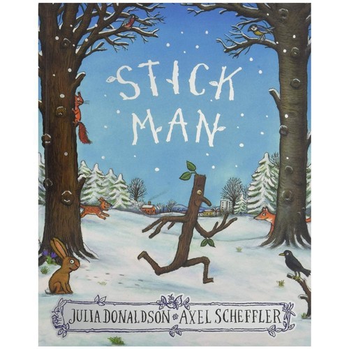 Stick man children book - stick, by