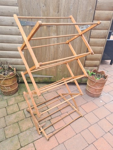 Large vintage kitch wooden - vintage,