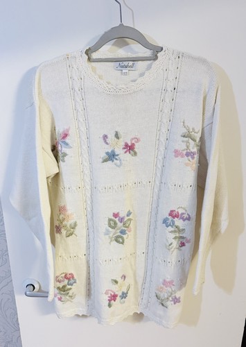 Vintage nutshell floral - vintage,
