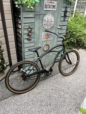 Beach Cruiser Bike Custom Built 26" Wheels, Single Speed, Coaster Brake