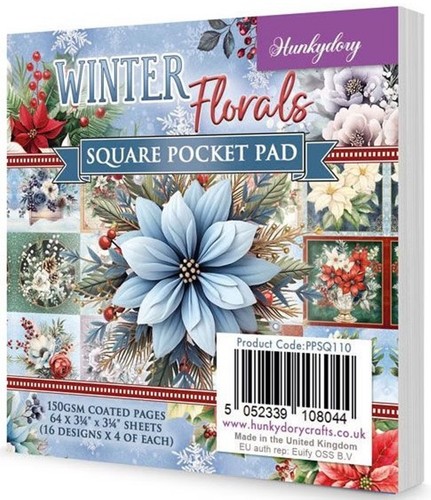 Hunkydory square pocket pad - square,