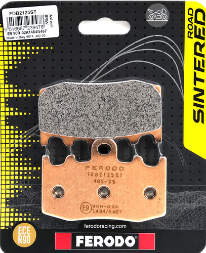 Front brake pads ferodo - front,