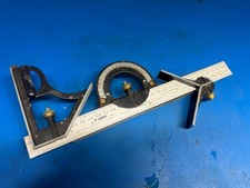 Draper  Combination Square with Centre Head and Protractor, 300mm