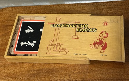 Vintage wooden construction - vintage,