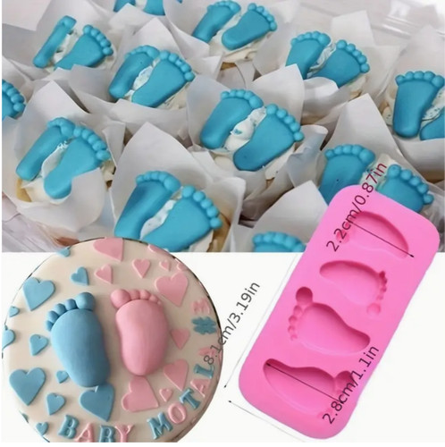 Baby feet silicone - feet,