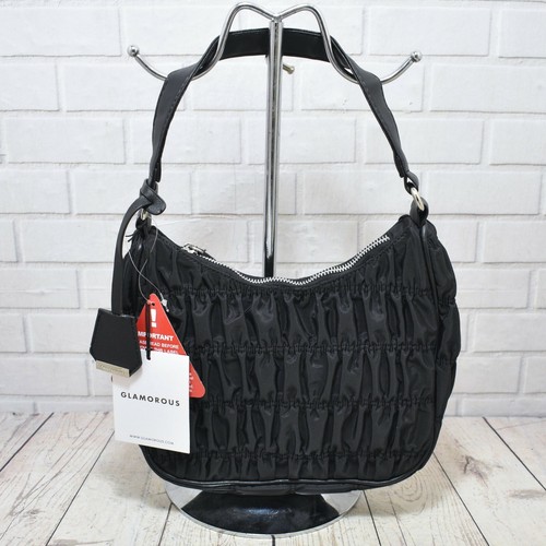Glamorous black ruffled - glamorous,