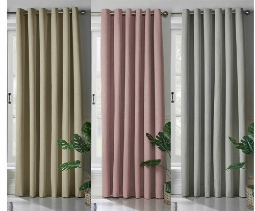 Woven linen look plain - linen,
