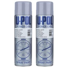2x Upol Power Can Wheel Silver
