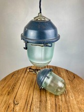 Pair Of Blue Industrial Soviet