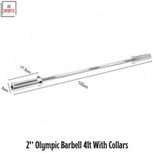 Olympic Barbell Bar 4FT Weight